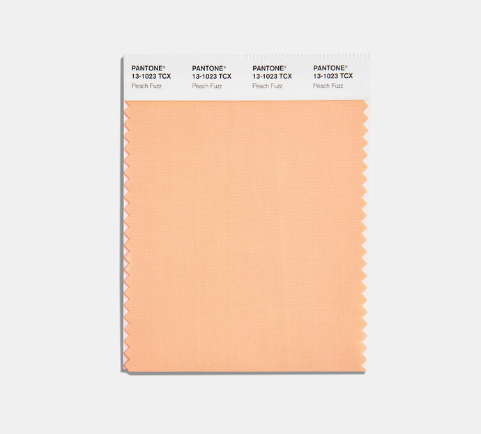 Pantone Colour of the Year 2024 Peach Fuzz Fabric Designs