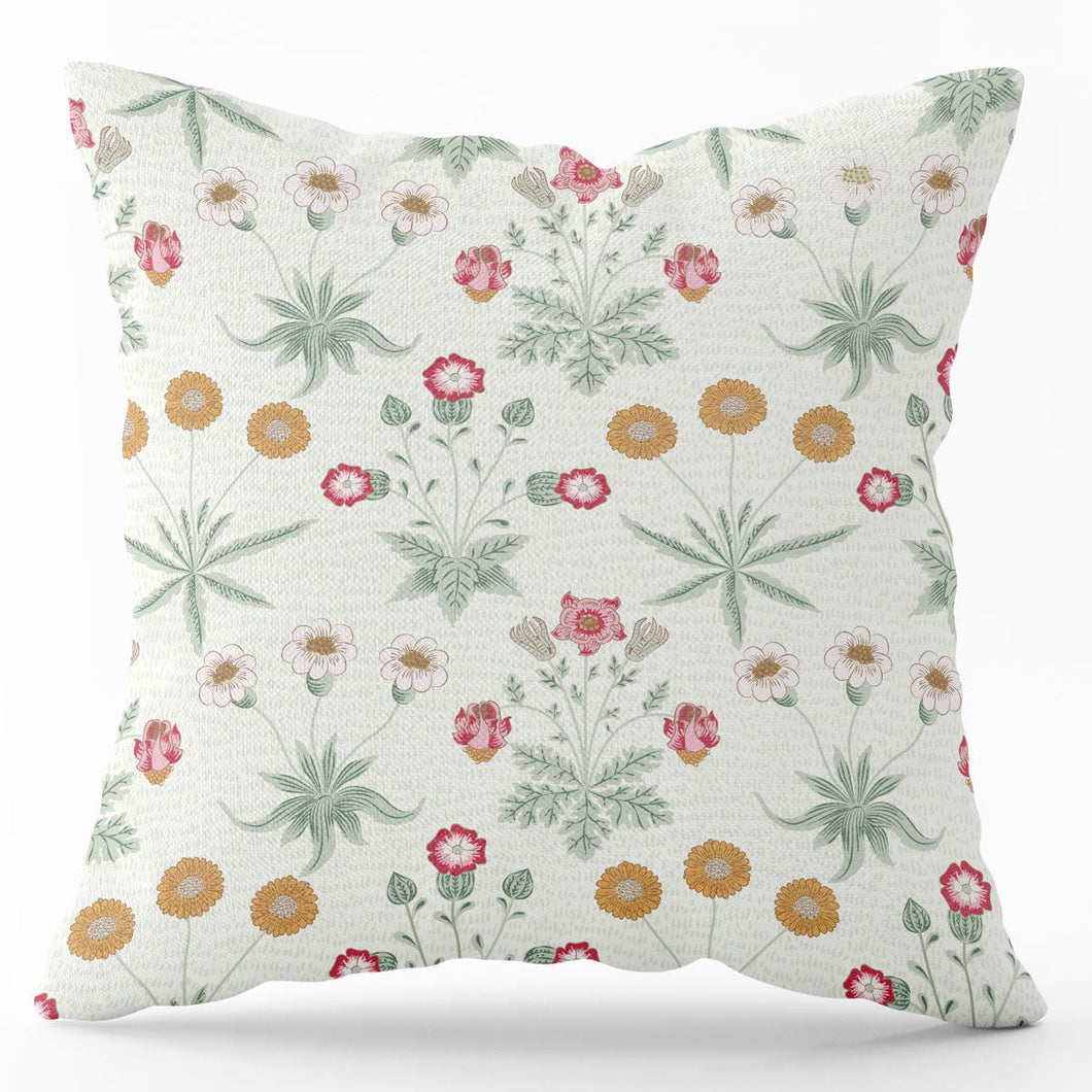 Australiana Fabrics Chair & Sofa Cushions Daisy ~ William Morris Linen Cushion Cover