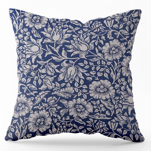 Australiana Fabrics Chair & Sofa Cushions Mallow ~ William Morris Linen Cushion Cover