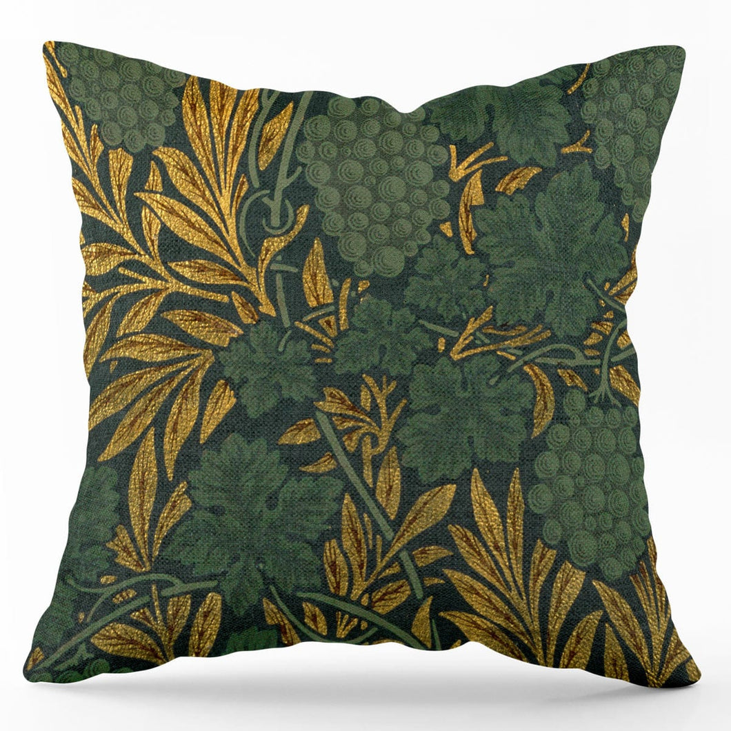 Australiana Fabrics Chair & Sofa Cushions Vine ~ William Morris Linen Cushion Cover