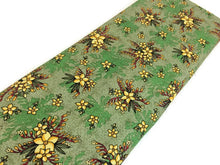 Load image into Gallery viewer, Australiana Fabrics Fabric 50cm Kangaroo Paw &amp; Guinea Flower Fabric ~ Green

