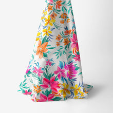 Load image into Gallery viewer, Australiana Fabrics Fabric Bright Floral Tropics Upholstery &amp; Linen Fabrics by Carolyn Quan
