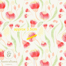 Load image into Gallery viewer, Australiana Fabrics Fabric Bush Gum Blossoms

