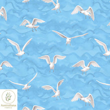 Load image into Gallery viewer, Australiana Fabrics Fabric Salty Seagulls
