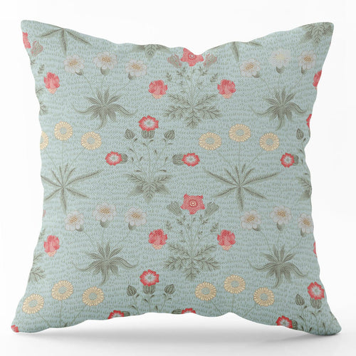 Australiana Fabrics Chair & Sofa Cushions Daisy Blue ~ William Morris Linen Cushion Cover