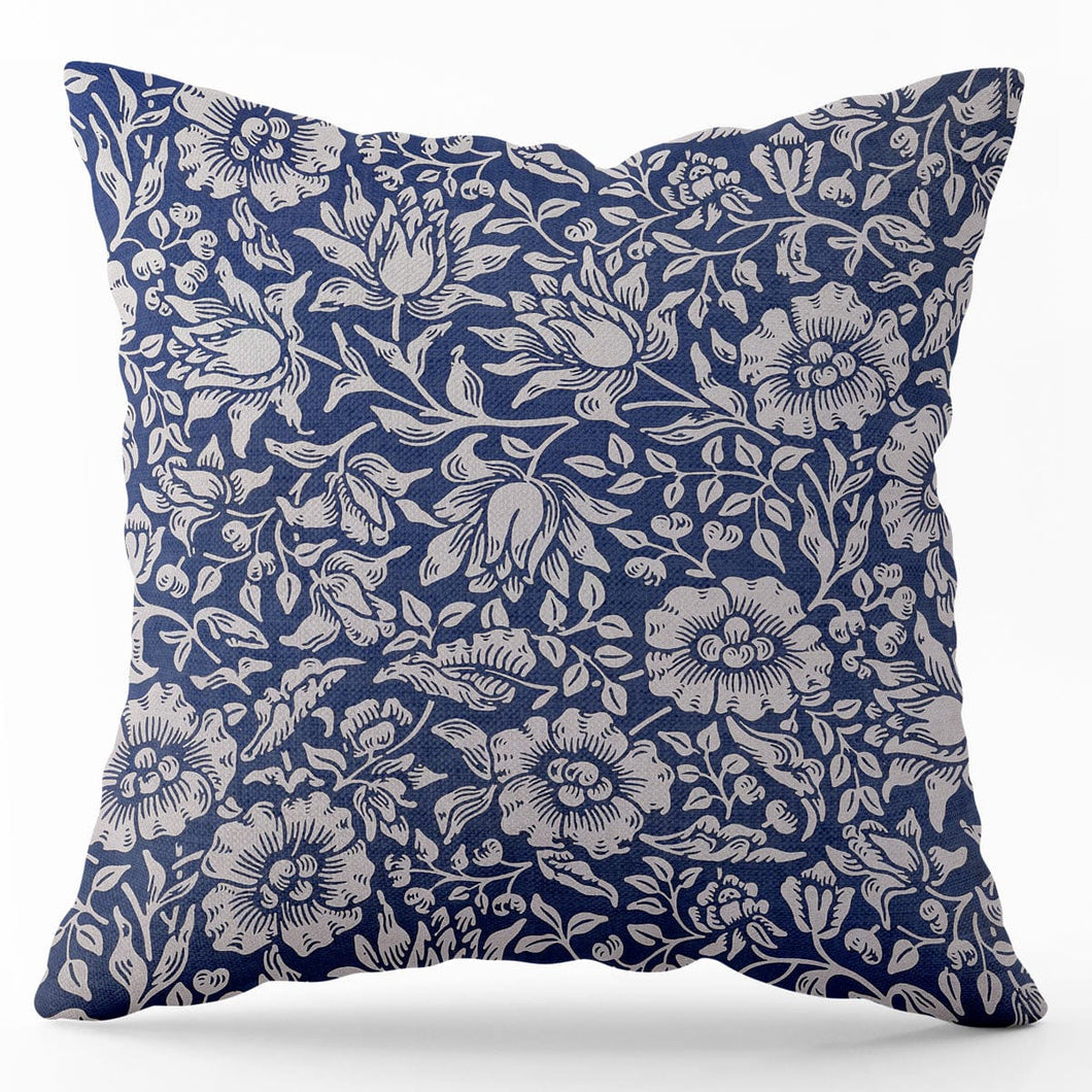 Australiana Fabrics Chair & Sofa Cushions Mallow ~ William Morris Linen Cushion Cover