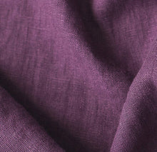Load image into Gallery viewer, Australiana Fabrics Fabric 1 metre 100% Linen fabric ~ Purple
