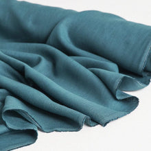 将图片加载到图库查看器，Australiana Fabrics Fabric 1 metre 100% linen fabric ~ Vintage Blue 150cm wide
