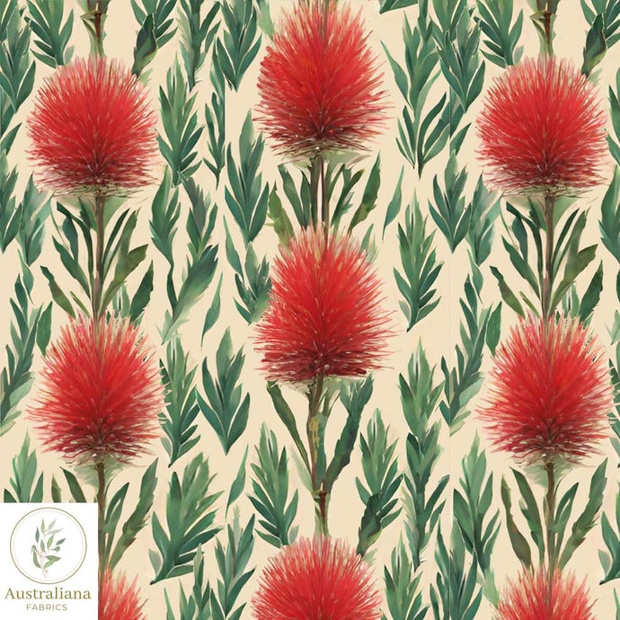 Australiana Fabrics Fabric Bottlebush Fall Fabric