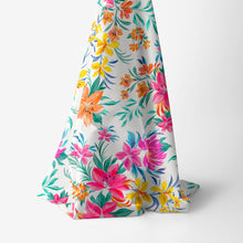 将图片加载到图库查看器，Australiana Fabrics Fabric Bright Floral Tropics by Carolyn Quan

