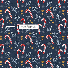 Load image into Gallery viewer, Australiana Fabrics Fabric Candy Canes by Kathrin Legg
