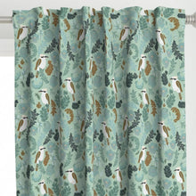 Load image into Gallery viewer, Australiana Fabrics Fabric Elegant Kookaburra Cream
