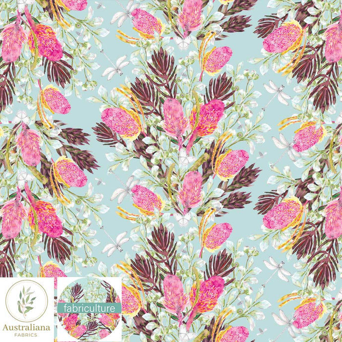 Australiana Fabrics Fabric Native Posy by Fabriculture