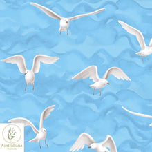 Load image into Gallery viewer, Australiana Fabrics Fabric Salty Seagulls Upholstery
