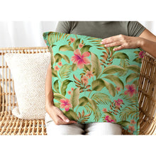 将图片加载到图库查看器，Australiana Fabrics Fabric Tropical Floral Vibes Linen &amp; Canvas Upholstery by Carolyn Quan
