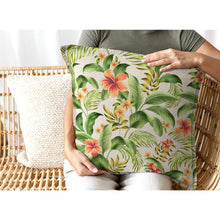 Load image into Gallery viewer, Australiana Fabrics Fabric Tropical Floral Vibes Linen &amp; Canvas Upholstery by Carolyn Quan
