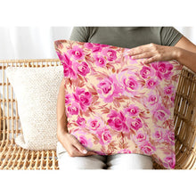 将图片加载到图库查看器，Australiana Fabrics Fabric Watercolour Roses Upholstery &amp; Linen Fabrics by Carolyn Quan
